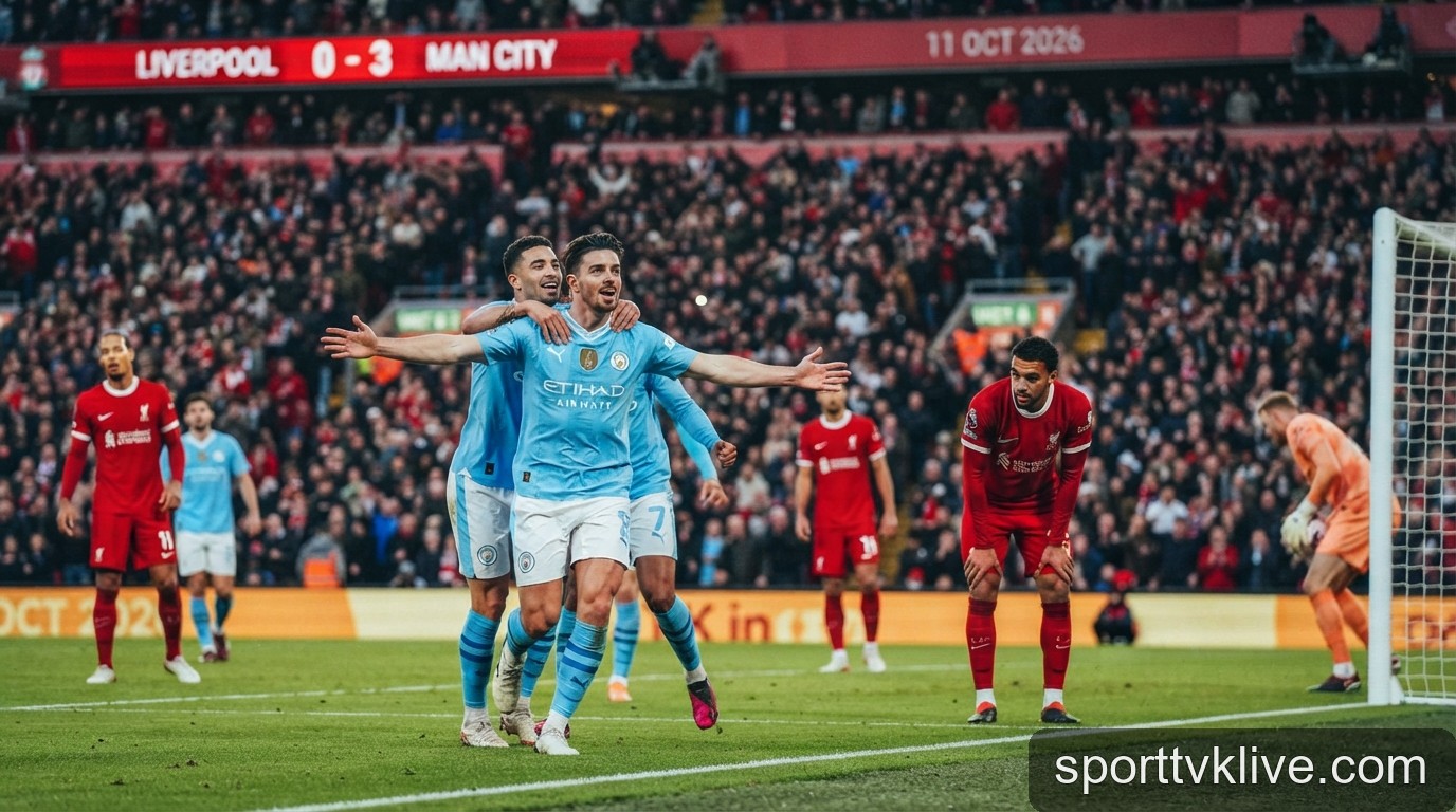 Man City hủy diệt Liverpool 3-0 tại Anfield: Khi ‘cỗ máy’ của Maresca không thể ngăn cản